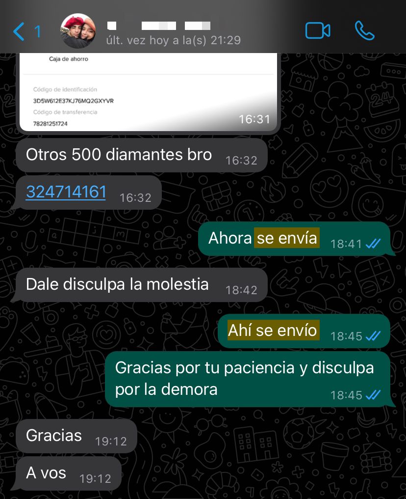 recargar diamantes free fire